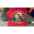 thumbnail image 7 of 4PCS United States 250th Anniversary Hat USA 250th Anniversary Hat Adjustable Printed Patriotic Baseball Cap for Men Women (4pcs, Beige), 7 of 7
