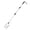 Three-section telescopic handle, variant on 1/2pcs Stainless Steel Retractable Beach Sifter Scoop, Ideal for Treasure Hunting, Shell Collecting, Conch Collecting, Beach Combing, Also for Cleaning Cat Litter, A No-Bend Cat Litter Scoop
