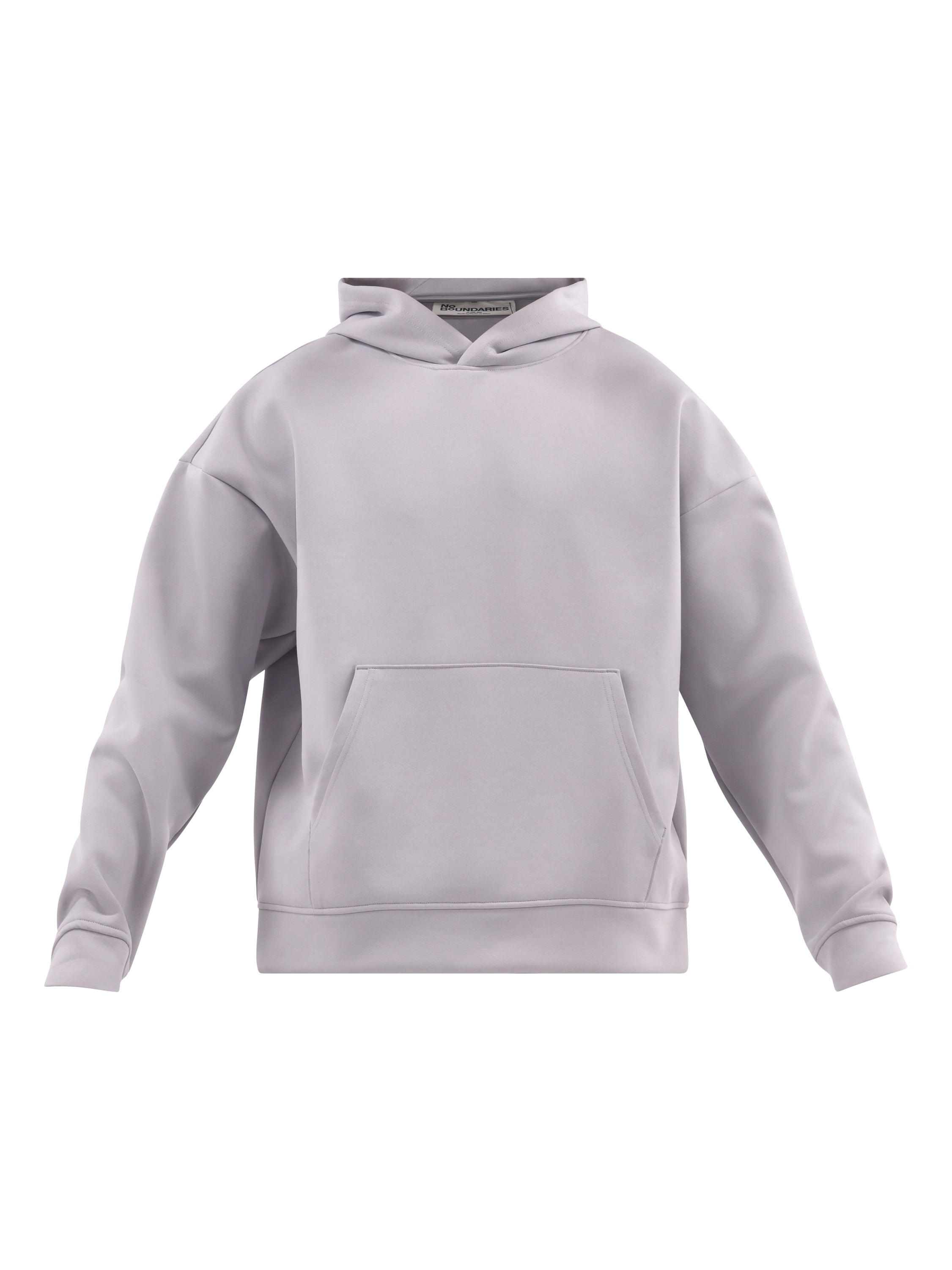 No Boundaries Men's & Big Men's Double Knit "Scuba" Fleece Sweatshirt Hoodie, Sizes XS-3XL