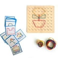 thumbnail image 4 of Channie’s GeoWood Playboard Visual STEM Manipulative, 4 of 9