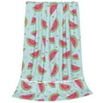 thumbnail image 2 of Sikiie Watermelon Ultra-Soft Micro flannel Blanket Luxury All Seasons Warm Blanket for Bedding Sofa and Travel (4 sizes)-80"x60", 2 of 7