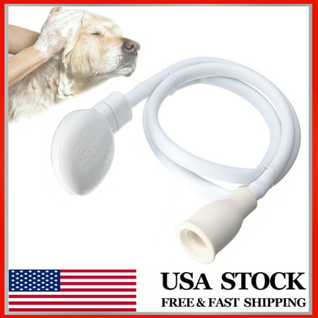 1/1.5/2/2.5m Handheld Shower Head Spray Hose Pet Shower Wash Pet Faucet Sprayer Dog Hair Bath Tub Sink Washing