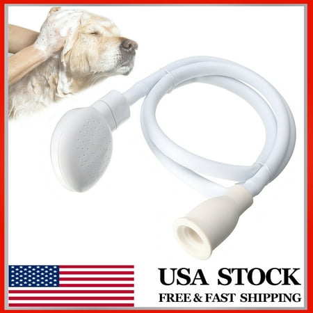 Roman Tub Handheld Shower - 1/1.5/2/2.5m Handheld Shower Head Spray Hose Pet Shower Wash Pet Faucet Sprayer Dog Hair Bath Tub Sink Washing Tool