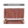 thumbnail image 6 of Spencer Women's Maternity High Waist Underwear Pregnancy Soft Seamless Panties Maternity Underwear Over Bump (L,Red), 6 of 9