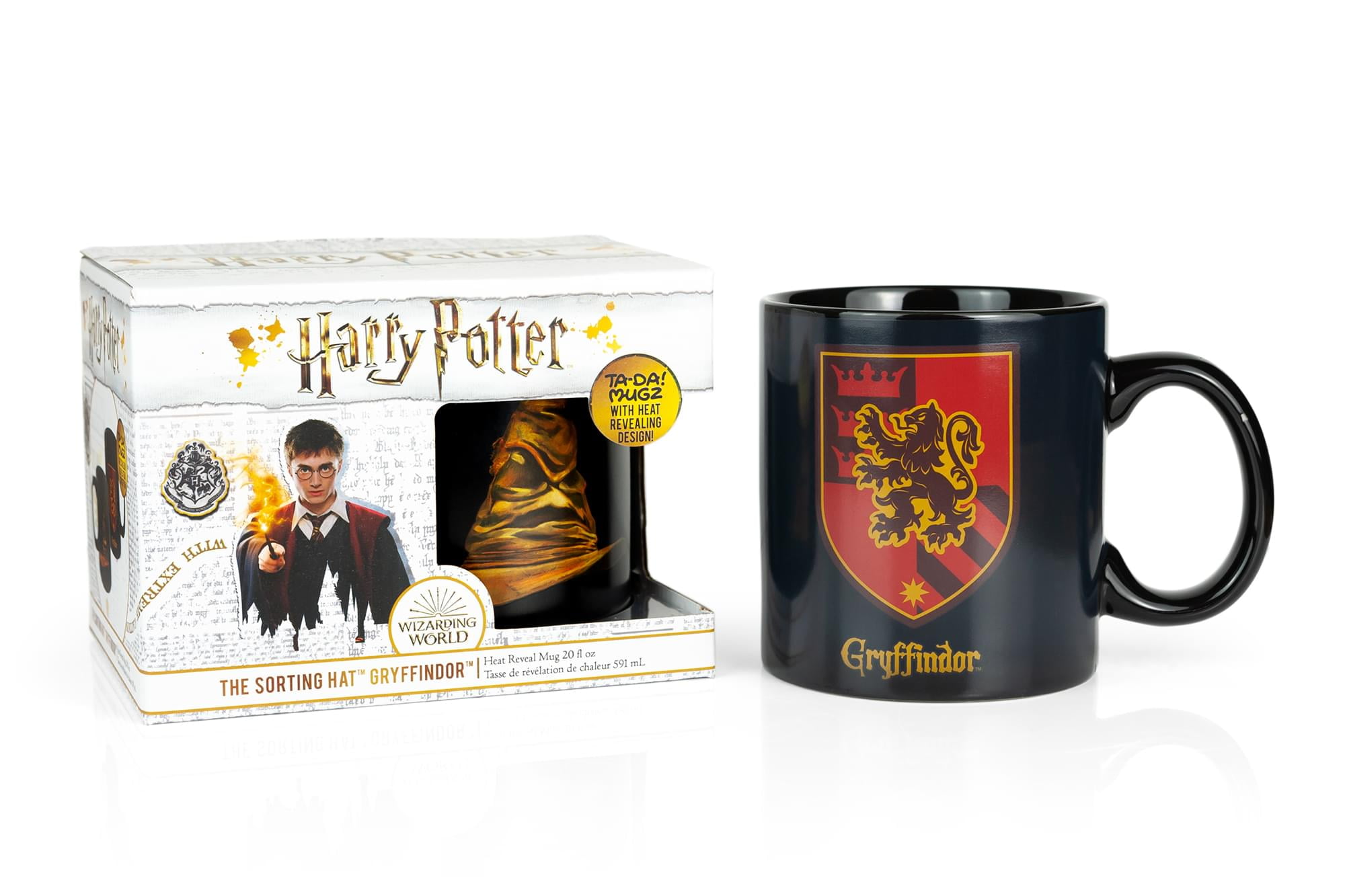 Harry Potter Hogwarts Crest Vintage Mug BOXED NEW 