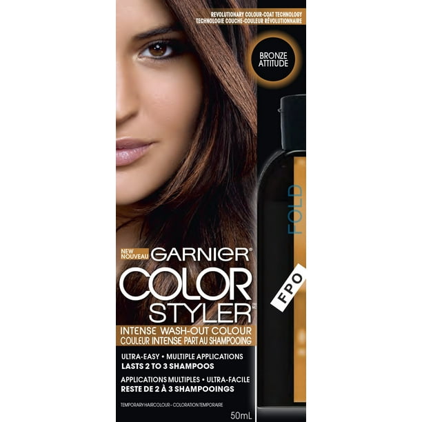 Garnier Hair Color Color Styler Intense Wash-Out Color, Bronze Attitude -  Walmart.com