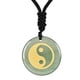 thumbnail image 2 of Collar Colgante Colgante Yin y Yang Tai Decoración Amuleto Único Joyería para Verde, 2 of 9