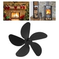thumbnail image 4 of Fireplace Fan Blade Wood Stove Fan High Efficiency With Mounting Parts For Household Use ANGGREK Hardware, 4 of 8