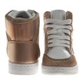 thumbnail image 4 of Kensie Girl' High Top Sneakers. (Little Kids Big Kids), White Rose Gold, Size: 5, 4 of 6