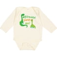 thumbnail image 3 of Inktastic My Granddad Loves Me Baby Boys Long Sleeve Baby Bodysuit, 3 of 5
