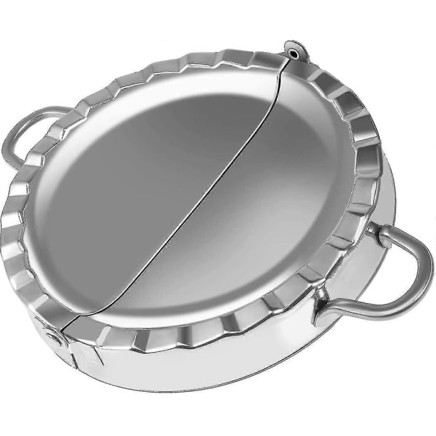 Máquina grande para hacer empanadas, prensa para empanadas de acero inoxidable de 15 cm, herramientas de repostería, el mejor regalo para empanadas de bolsillo.