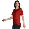 thumbnail image 4 of Inkmeso T-Shirt Basique pour Femmes Manches Courtes Décontracté Été, 4 of 8