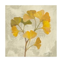 Trademark Fine Art 'November Leaves III' Canvas Art by Silvia Vassileva