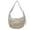 ZZ White, variant on Zhi Nylon Large Crossbody Shoulder Bag for Women Fashionable Slouchy Half Bag Lightweight Cloth Bag for Daily Class Travel Outdoor Use