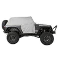 thumbnail image 6 of Smittybilt Water-Resistant Cab Cover with Door Flaps (Gray) - 1068, 6 of 7