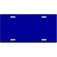 thumbnail image 1 of Plaques d'Immatriculation Plates Solides Bleu Marine pour Personnalisation, 1 of 1