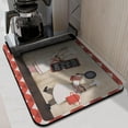 thumbnail image 2 of Coffee Mat, Coffee Vintage Chef Kitchen Coffee Bar Mat for Countertop, Rubber Backed Dish Drying Mat for Counter, Absorbent Coffee Bar Accessories Fit Under Coffee Maker Espresso Me Machine 18x24in, 2 of 7