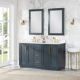 thumbnail image 6 of Maribella 24" Rectangular Bathroom Wood Framed Wall Mirror in White, 6 of 11