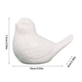 thumbnail image 3 of Ceramic Bird Toilet Bolt Caps Set of 2 - Cute Decorative Toilet Screw Covers, No-Cut No-Tool Installation, Bathroom Decor Upgrade for Modern Homes, 3 of 5