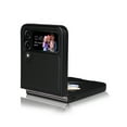 thumbnail image 2 of Elehold PU Leather Case for Samsung Galaxy Z Flip 4 6.7 inch Ultra Slim Luxury Leather and Soft TPU with Shockproof Lens Screen Protection Support Wireless Charging Phone Cover Folding Case,Black, 2 of 7