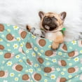 thumbnail image 3 of Pofeuu Snail And Flower Print Puppy Blanket,Dog Blankets,Pet Blanket Cozy Cat Blankets for Indoor Cats, Fuzzy Pet Blanket for Kitten Doggy Dog Blankets-Medium, 3 of 8