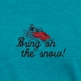 thumbnail image 3 of CafePress - Bring On The Snow T Shirt - Womens Tri-blend T-Shirt, 3 of 4