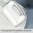 thumbnail image 5 of JingChun Gallon Water Bottle with Time Marker and Straw Motivational Hydration Tracker Big BPA-Free FoodSafe Leakproof Drinking Bottle with Handle & Strap, 5 of 8