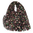 thumbnail image 1 of SHAR Santa Claus Scarf With Snowflake For Women, 1 of 3