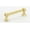 Polished Brass, variant on Alno A985-35-PN Cube 3-1/2" Center To Center Modern Square Solid Brass Cabinet Handle /