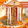 thumbnail image 7 of Ayieyill 5Ft Fall Tree Pop up Pencil Tree Collapsible Maple Tree for Indoor Outdoor Thanksgiving Decorations Autumn Harvest, 7 of 7