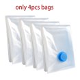 thumbnail image 1 of Bolsas de almacenamiento al vacío, organizador de guardarropa que ahorra espacio para ropa/ropa de cama/manta, bolsas de almacenamiento selladas de alta resistencia, 2/4/6 Uds., 1 of 5