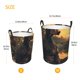 thumbnail image 3 of Fotbe Sunset Meditating Doberman Cesto de Ropa con Asas, Cesto Impermeable de Gran Capacidad, Bolsa de Lavado para Dormitorio, Cesto de Ropa con Ruedas y Asas-Small, 3 of 6