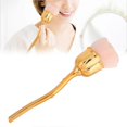 thumbnail image 5 of Rose Shape Long Handle Nail Art Brush Manicure Nail Polishing Dust Powder Removal Brush 01#, 5 of 5