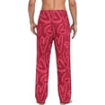 thumbnail image 2 of GZHJMY Valentine's Day Pajama Pants for Men, Lounge Pants Lightweight Men Pajama Bottoms with Drawstring Pockets, Christmas New Year Birthday Gifts, Small, 2 of 6