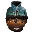thumbnail image 3 of Sudadera con capucha vintage para hombre, con estampado 3D de la película The Last of Us, jersey de manga larga para otoño, ropa deportiva de hip hop pop de moda urbana, 3 of 5