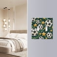 thumbnail image 5 of Dailycode Light Switch Plate Covers 3 Gang Wall Plate Plastics Outlet Covers for Kitchen Home Office Decor Football Star Green Flow, 5 of 8