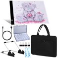 thumbnail image 1 of Panel de luz LED A4 Perzomido alimentado por USB con soporte, 1 of 7