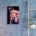 thumbnail image 4 of Epic Art 'Thoughtful Pit Bull' by Dean Russo, Acrylic Glass Wall Art, 16"x24", 4 of 8