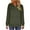 Army Green#5, variant on Viikei Womens Hoodies with Zippers Hoodie Jackets for Women Womens Coats Plus Size Solid Color Hoodie Zipper Long Sleeve Sweatshirts Long Coat Tops With Pockets