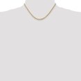 thumbnail image 2 of 10k Yellow Gold 3mm Rope Chain Necklace Pendant Charm, 2 of 9