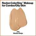thumbnail image 2 of Revlon ColorStay Liquid Foundation Makeup Combination/Oily Longwear Medium-Full with Matte Finish, Medium Beige (240), oz, 2 of 3