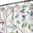 thumbnail image 4 of Waterproof Boho Style Shower Curtain 72x84 Inch Colorful Floral Vintage Polyester Unique Shower Curtain for Bathroom Hotel Home Decor with 12 Plastic Hooks, 4 of 5