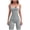 Gray, variant on Vedolay Rompers For Women Womens Casual Summer Crewneck Ruffle Sleeveless Rompers,Coffee M