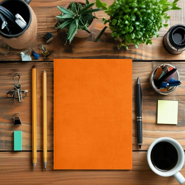 Notebook Stationery Thickened Notepad Book Handbook Small Fresh Leather Book