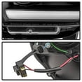 thumbnail image 4 of Fits 2012-2015 Toyota Tacoma Spyder Automotive Headlight Assembly 5081711 Halogen Bulb; Projector Beam With Bar Style Daytime Running Light; Clear Bulb; Clear Lens; Black Housing; Set of 2, 4 of 9