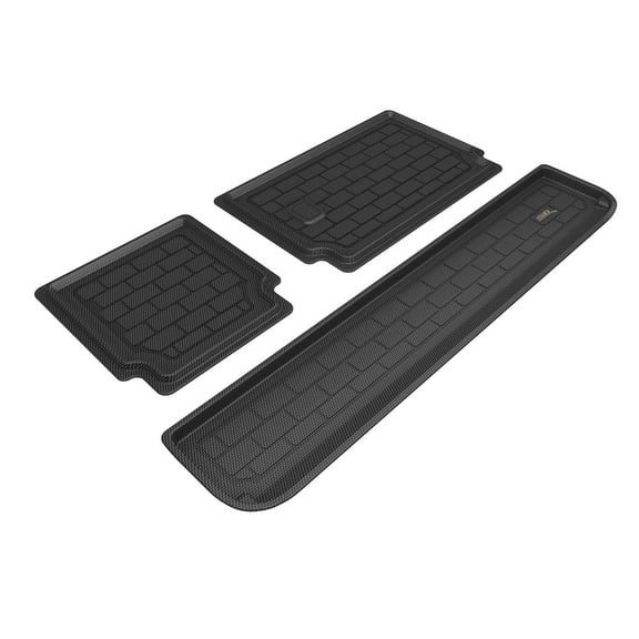 3D MAXpider Custom Fit Kagu Cargo Liner (Black) Compatible with Toyota Sequoia 2023-2025 - Cargo Liner