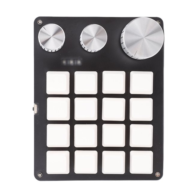 Custom Keypad Macro Pad Programmable 16 Key Wired Small Mechanical Gaming Keyboard for Copying Pasting PS Graphics
