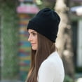 thumbnail image 5 of Dyfzdhu Men Women Autumn Winter Fashion Warm Pullover Hat Wool Knitted Black, 5 of 6