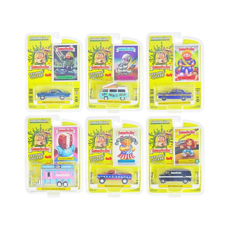 沸騰ブラドン Garbage Greenlight Pail Scale 1-64 5 Series Piece Kids ミニカー