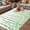 Green, variant on Red Outdoor Rug for Patio/Deck/Porch, Non-Slip Large Area Rug 5 x 7 Ft, Polka Dots Watercolor Abstract Art Indoor Outdoor Rugs Washable Area Rugs, Reversible Camping Rug Carpet Runner